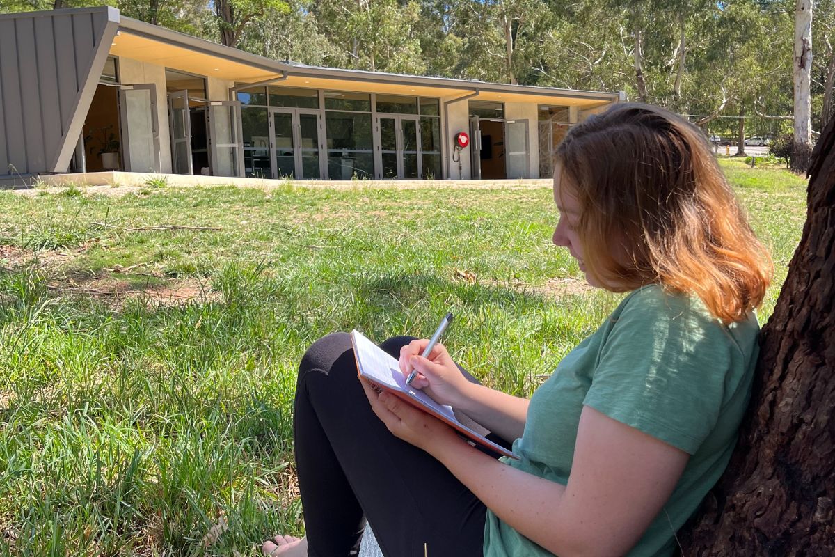Nature-based resilience and wellbeing workshop at Woodhouse
